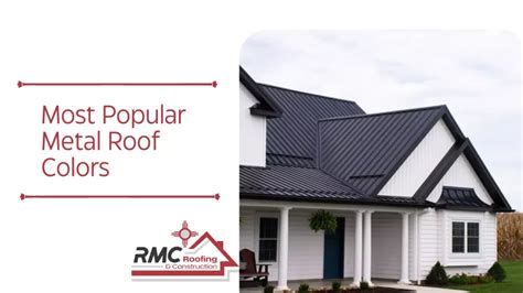 house metal roof colors|most popular metal roof colors.